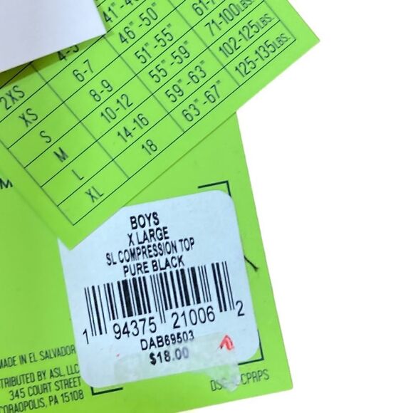 DSG Black Sleeveless Compression Shirt, Size XL, NWT - Picture 10 of 12